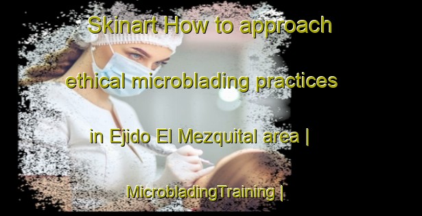 Skinart How to approach ethical microblading practices in Ejido El Mezquital area | MicrobladingTraining | MicrobladingClasses | SkinartTraining-Mexico